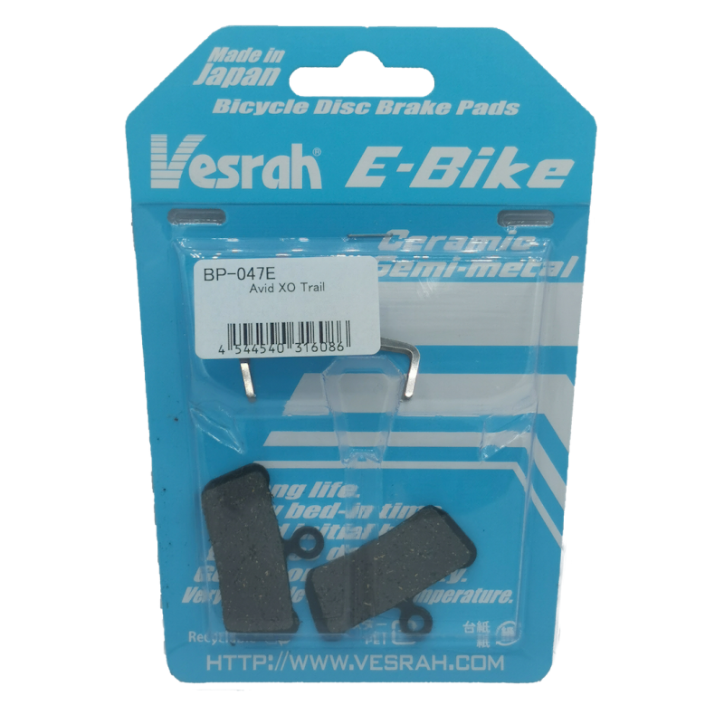 Plaquettes de frein VTT pour E-Bike