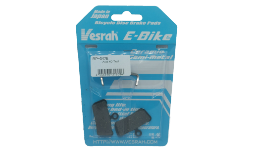 Pastillas de freno para bicicletas eléctricas: Vesrah BP047E