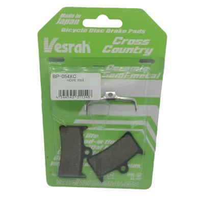 MTB brake pads XC compound