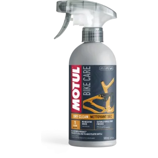 Dry shampoo for e-bike