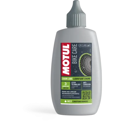 Wet bike chain lubricant