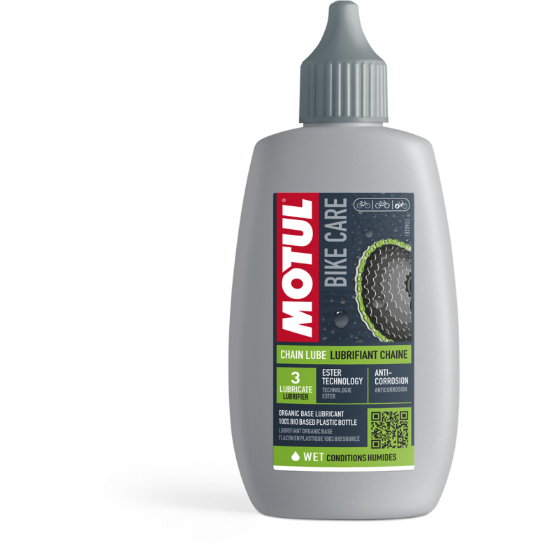 Wet bike chain lubricant