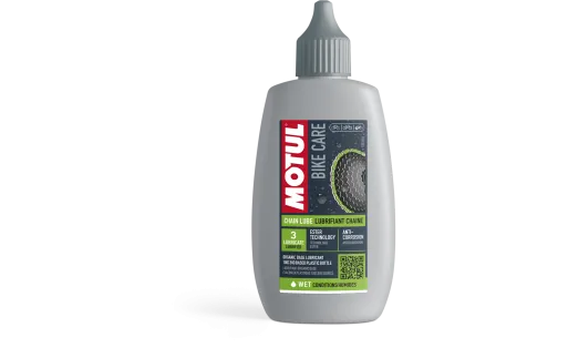 Wet bike chain lubricant