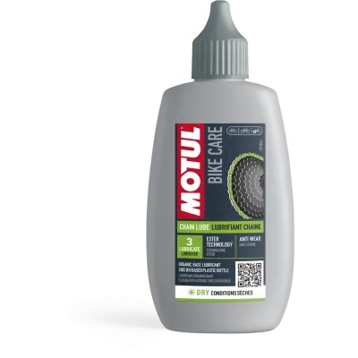 Dry bike chain lubricant