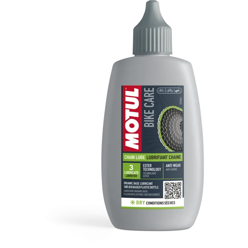 Dry bike chain lubricant