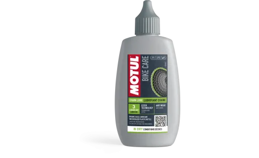 Dry bike chain lubricant