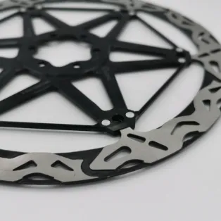 Q-Bled floating MTB brake disc