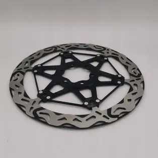 Q-Bled floating MTB brake disc