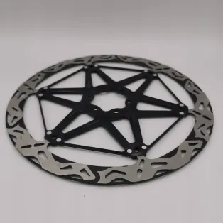 Q-Bled floating MTB brake disc