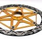 Flydende MTB-bremseskive Center Lock Q-Bled 203mm Guld