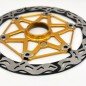 Brake disc MTB floating Center Lock Q-Bled 180mm Gold