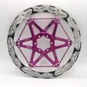 Disco de freno MTB flotante Q-Bled 203 mm Morado