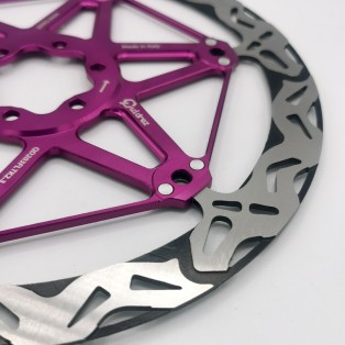 Q-Bled floating MTB brake disc