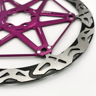 Q-Bled floating MTB brake disc