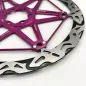 Brake disc MTB floating Q-Bled 220 mm Purple