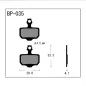 Almohadillas de freno de bicicletas: Vesrah BP035R