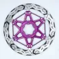 Brake disc MTB floating Q-Bled 180 mm Purple