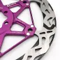 Brake disc MTB floating Q-Bled 180 mm Purple