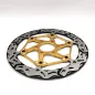 Brake disc MTB floating Q-Bled 160 mm Gold