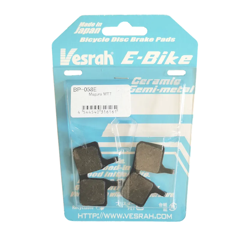 Bike Brake Pads, Vesrah BP-058 E-Bike