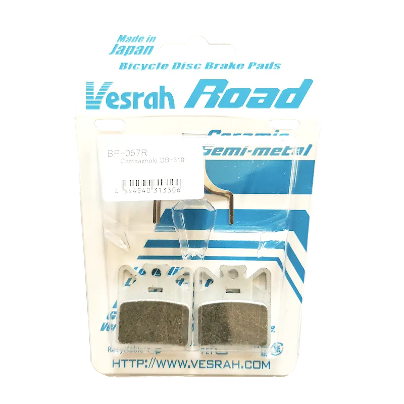 Brake pads for racing bikes