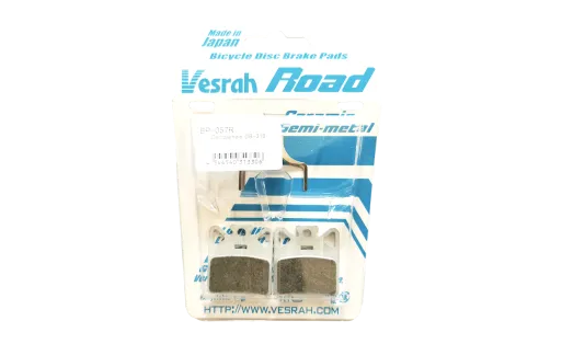 Brake pads for racing bikes
