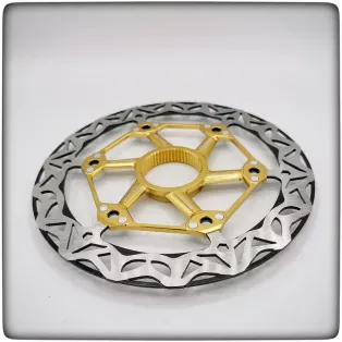 Brake disc Q-Bled Blade 160mm Gold