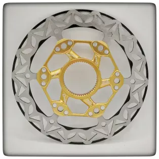 Disco de freno Q-Bled Blade 160 mm Oro
